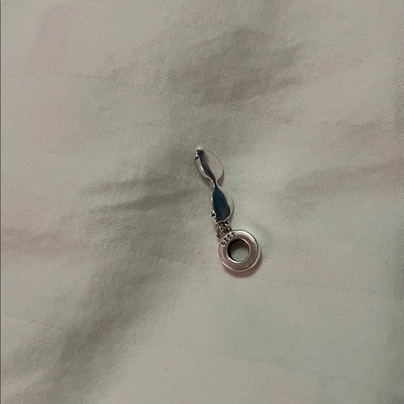 Pandora 925 Sterling Silver and Black “Barbie” Sunglasses Charm - Picture 3 of 4